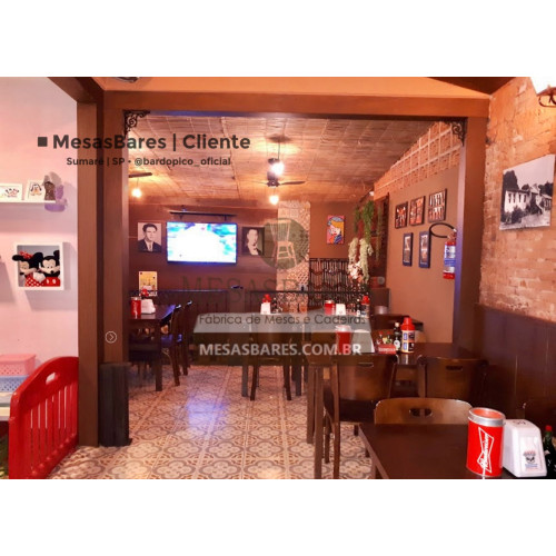 MesasBares | Cliente - Bar do Pico - Sumaré - SP